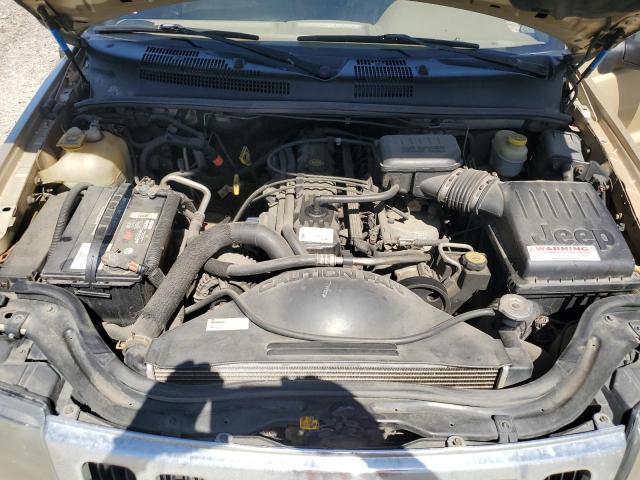 1J4GW48S11C567869 - 2001 JEEP GRAND CHER LAREDO GOLD photo 12