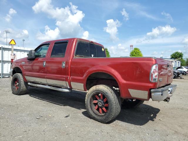 1FTNW21LX3EB93533 - 2003 FORD F250 SUPER DUTY BURGUNDY photo 2