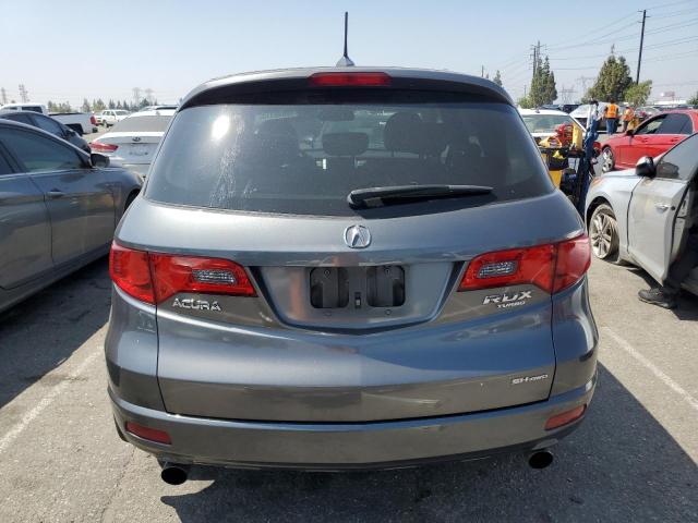 5J8TB18528A007827 - 2008 ACURA RDX TECHNOLOGY GRAY photo 6