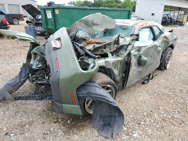 2C3CDZFJ0PH601800 - 2023 DODGE CHALLENGER R/T SCAT PACK GREEN photo 1