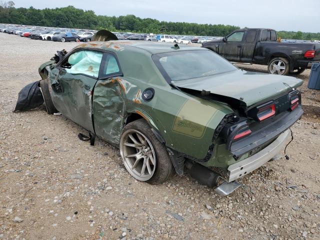 2C3CDZFJ0PH601800 - 2023 DODGE CHALLENGER R/T SCAT PACK GREEN photo 2
