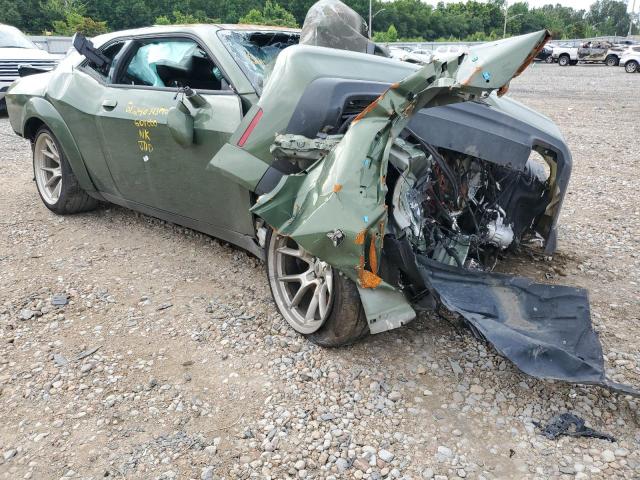 2C3CDZFJ0PH601800 - 2023 DODGE CHALLENGER R/T SCAT PACK GREEN photo 4