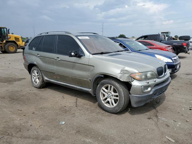 5UXFA13535LY14782 - 2005 BMW X5 3.0I GRAY photo 4