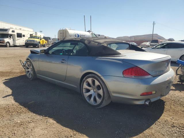 WBAEK73405B326722 - 2005 BMW 645 CI AUTOMATIC GRAY photo 2