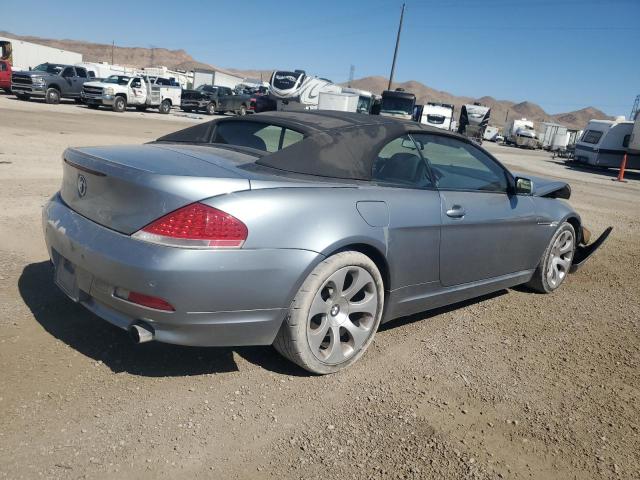 WBAEK73405B326722 - 2005 BMW 645 CI AUTOMATIC GRAY photo 3