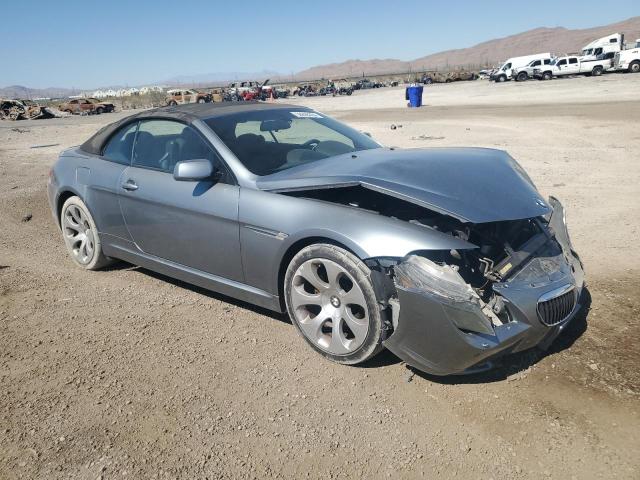 WBAEK73405B326722 - 2005 BMW 645 CI AUTOMATIC GRAY photo 4