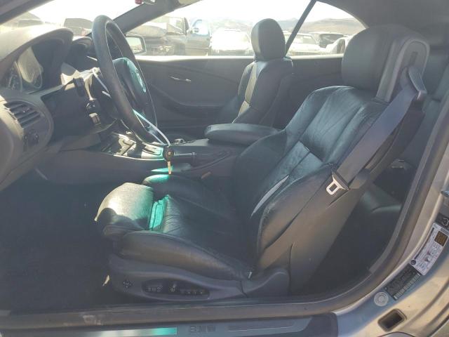 WBAEK73405B326722 - 2005 BMW 645 CI AUTOMATIC GRAY photo 7