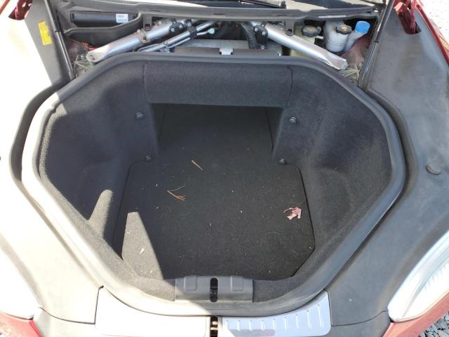 5YJSA1DN0DFP08399 - 2013 TESLA MODEL S RED photo 11