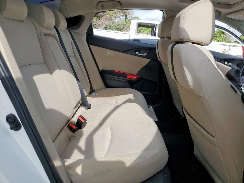 19XFC2F76HE020130 - 2017 HONDA CIVIC EX WHITE photo 10