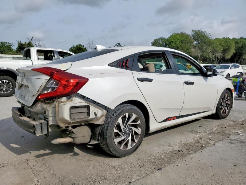 19XFC2F76HE020130 - 2017 HONDA CIVIC EX WHITE photo 3