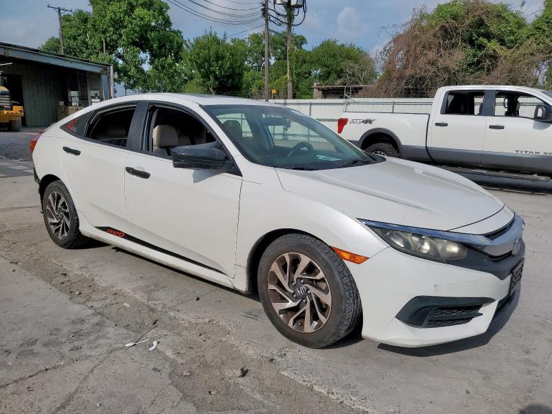 19XFC2F76HE020130 - 2017 HONDA CIVIC EX WHITE photo 4