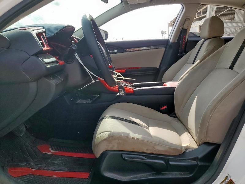 19XFC2F76HE020130 - 2017 HONDA CIVIC EX WHITE photo 7