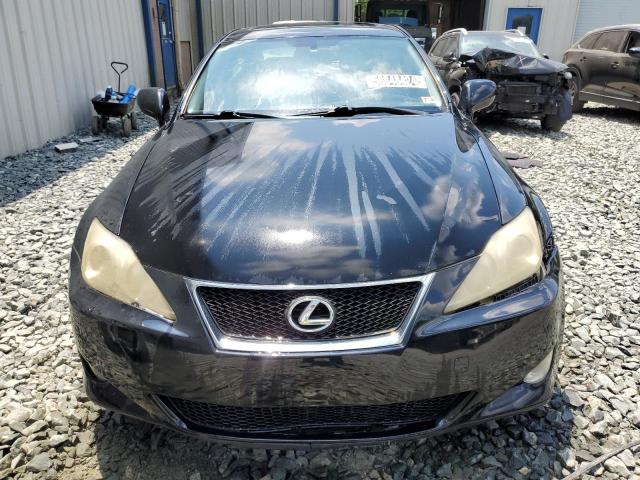 JTHBE262962003246 - 2006 LEXUS IS 350 BLACK photo 5