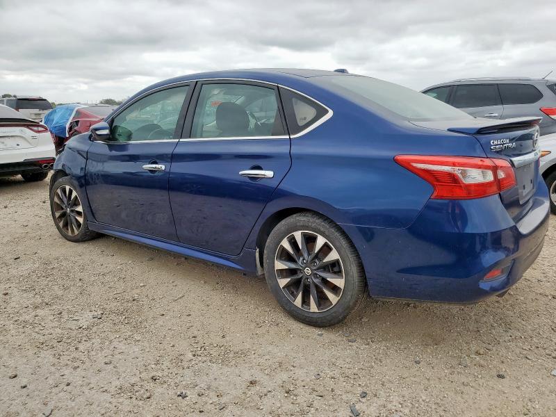 3N1AB7AP4KY303250 - 2019 NISSAN SENTRA S 蓝色 照片 2