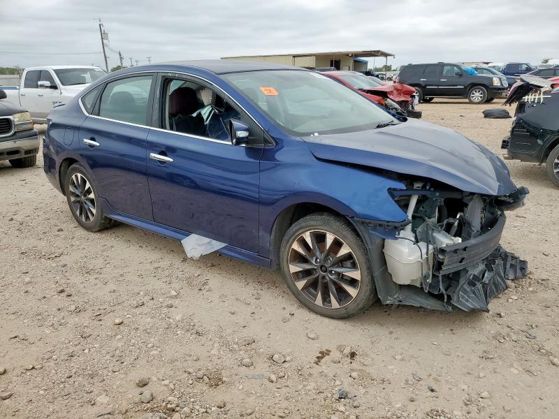 3N1AB7AP4KY303250 - 2019 NISSAN SENTRA S 蓝色 照片 4