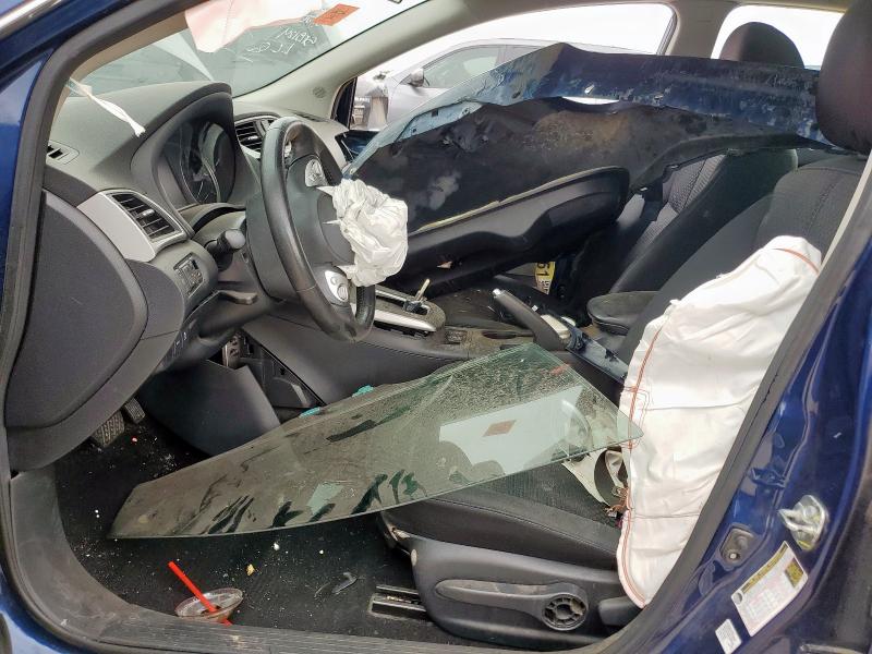 3N1AB7AP4KY303250 - 2019 NISSAN SENTRA S 蓝色 照片 7