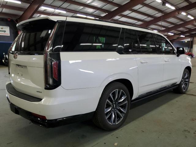 1GYS4PKL5MR256420 - 2021 CADILLAC ESCALADE ESV SPORT WHITE photo 3