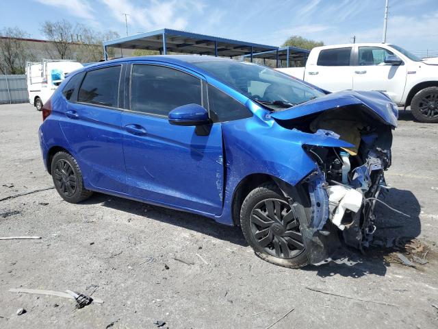 JHMGK5H58GX026755 - 2016 HONDA FIT LX 蓝色 照片 4