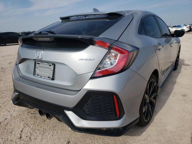 SHHFK7H48KU227797 - 2019 HONDA CIVIC SPORT 灰色 照片 4