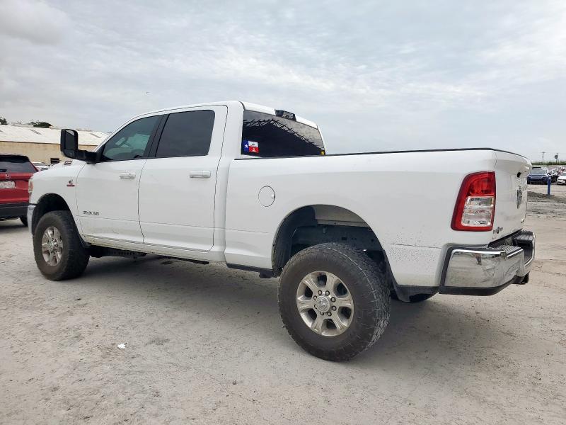 3C6UR5DL1NG149410 - 2022 RAM 2500 BIG HORN/LONE STAR WHITE photo 2