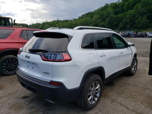 1C4PJMMXXMD158483 - 2021 JEEP CHEROKEE LATITUDE LUX WHITE photo 3