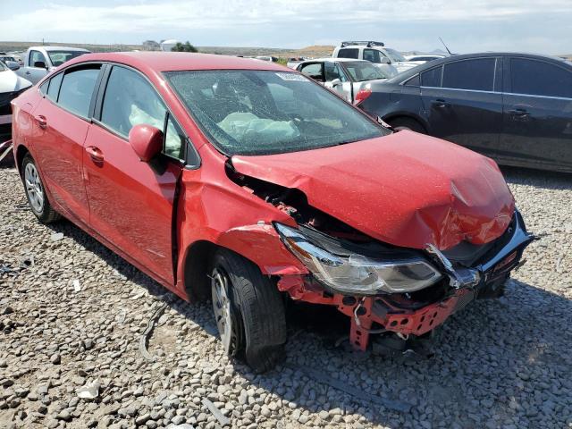 1G1BJ5SM0K7103781 - 2019 CHEVROLET CRUZE RED photo 4