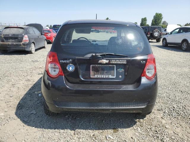 KL1TD66E09B646865 - 2009 CHEVROLET AVEO LS 黑色 照片 6