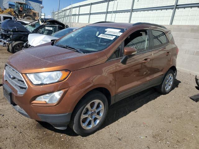 MAJ6P1UL0JC168940 - 2018 FORD ECOSPORT SE BROWN photo 1
