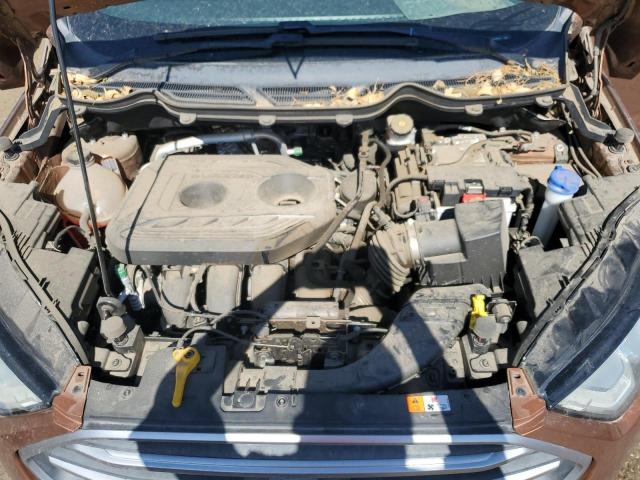 MAJ6P1UL0JC168940 - 2018 FORD ECOSPORT SE BROWN photo 11