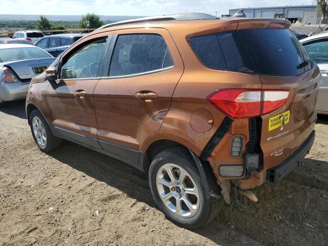 MAJ6P1UL0JC168940 - 2018 FORD ECOSPORT SE BROWN photo 2