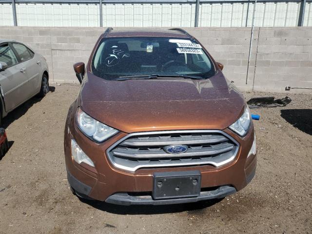 MAJ6P1UL0JC168940 - 2018 FORD ECOSPORT SE BROWN photo 5