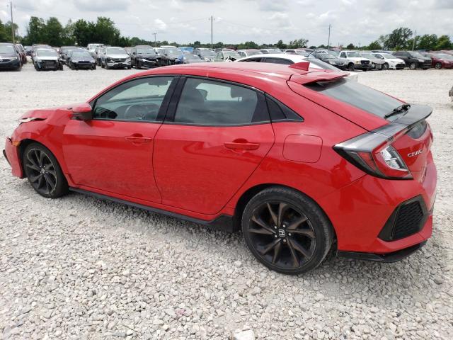 SHHFK7H44HU204607 - 2017 HONDA CIVIC SPORT RED photo 2