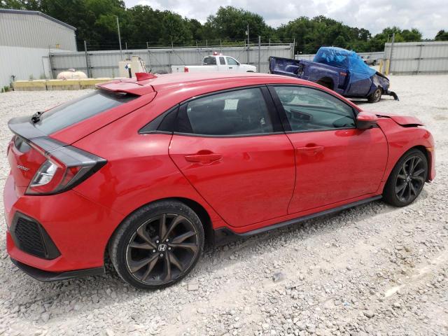 SHHFK7H44HU204607 - 2017 HONDA CIVIC SPORT RED photo 3