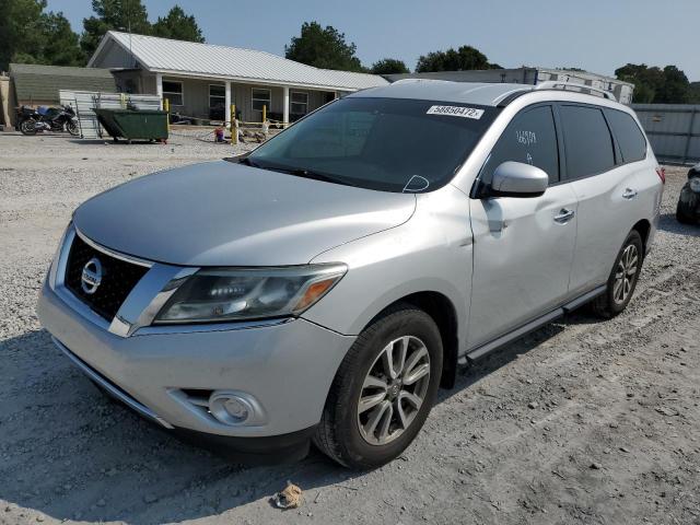 5N1AR2MN9EC662804 - 2014 NISSAN PATHFINDER S SILVER photo 2