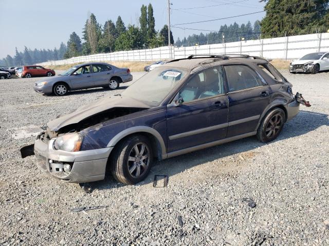 JF1GG68505H815536 - 2005 SUBARU IMPREZA OUTBACK SPORT BLUE photo 1