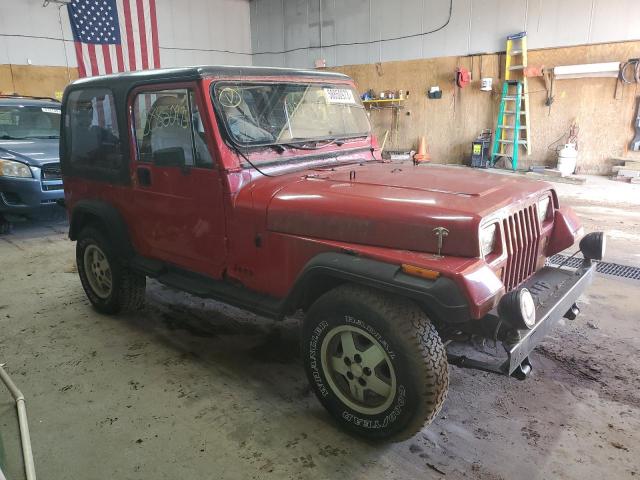 1J4FY19P7RP472557 - 1994 JEEP WRANGLER / S RED photo 4