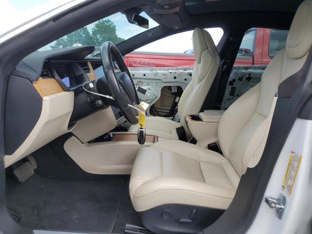 5YJSA1E28LF359317 - 2020 TESLA MODEL S WHITE photo 7