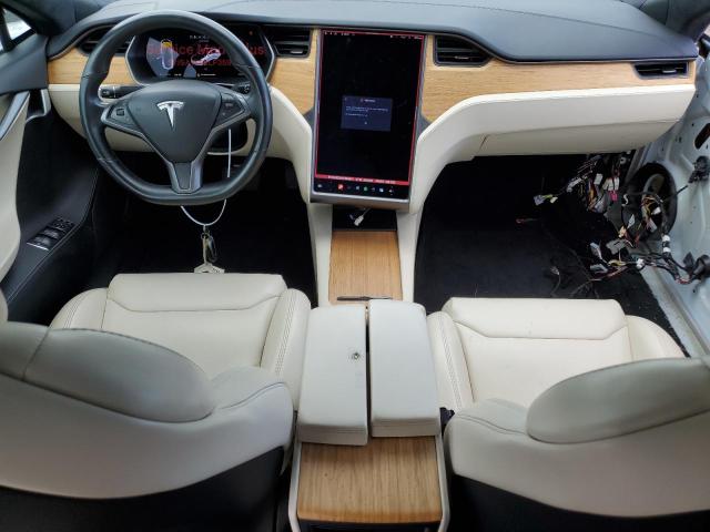 5YJSA1E28LF359317 - 2020 TESLA MODEL S WHITE photo 8