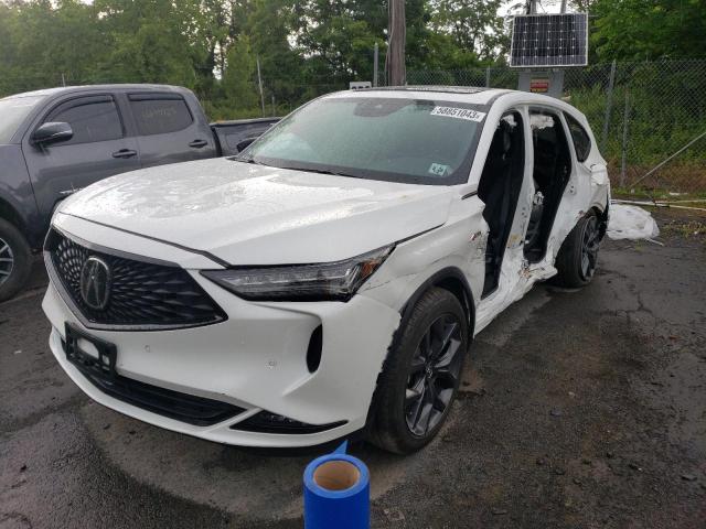 5J8YE1H03NL022256 - 2022 ACURA MDX A-SPEC WHITE photo 1