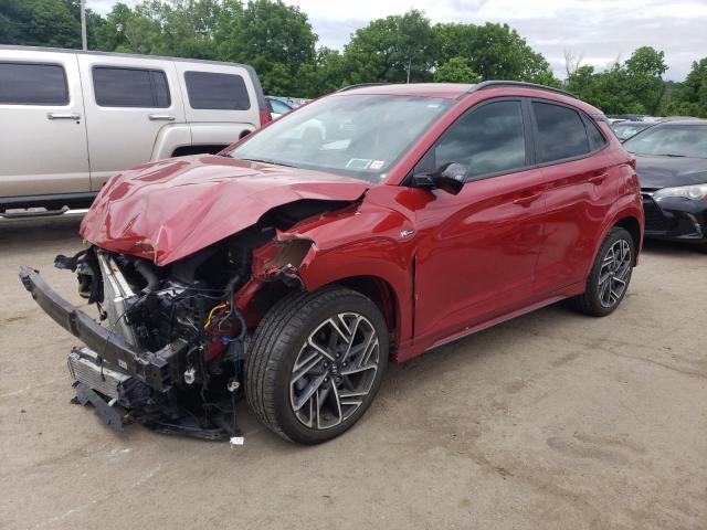 KM8K3CA34NU822371 - 2022 HYUNDAI KONA N LINE RED photo 1