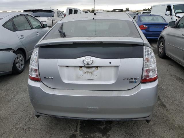 JTDKB20U577680724 - 2007 TOYOTA PRIUS SILVER photo 6