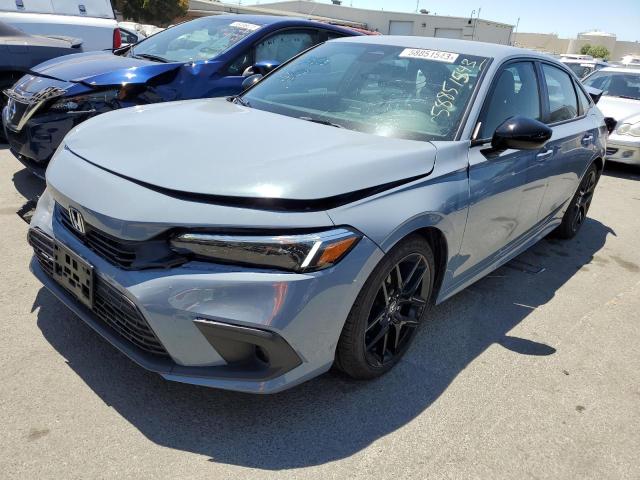 2HGFE2F58PH513921 - 2023 HONDA CIVIC SPORT 灰色 照片 1