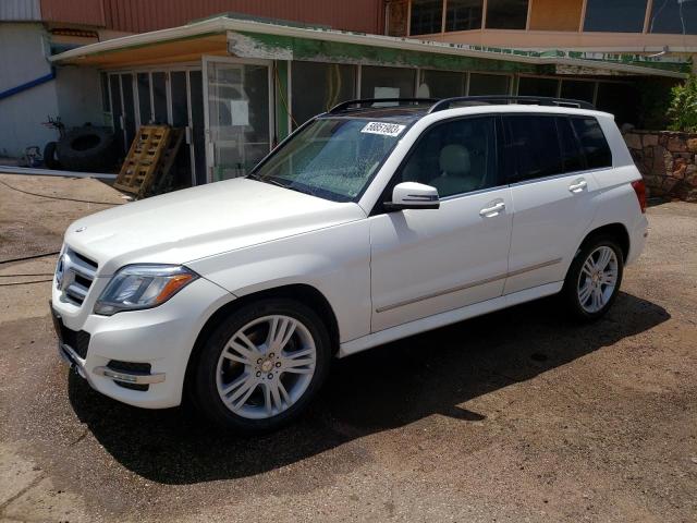 WDCGG8JB4EG317930 - 2014 MERCEDES-BENZ GLK 350 4MATIC WHITE photo 1