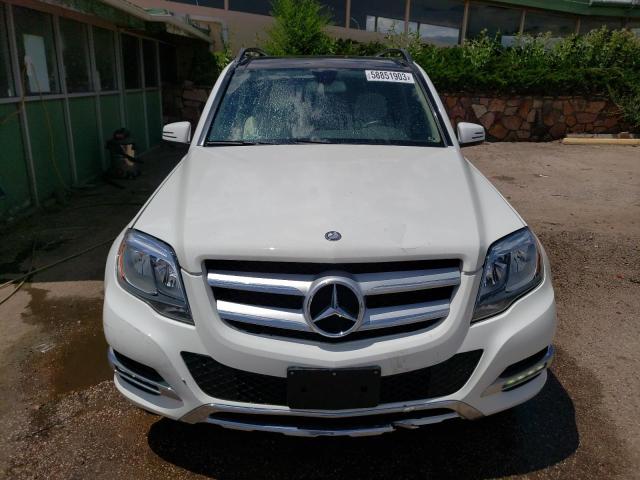 WDCGG8JB4EG317930 - 2014 MERCEDES-BENZ GLK 350 4MATIC WHITE photo 5