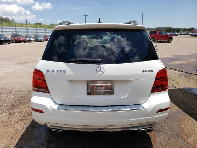 WDCGG8JB4EG317930 - 2014 MERCEDES-BENZ GLK 350 4MATIC WHITE photo 6