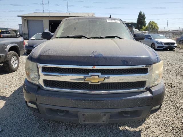 2GCEK13M771564912 - 2007 CHEVROLET SILVERADO K1500 CREW CAB BLUE photo 5