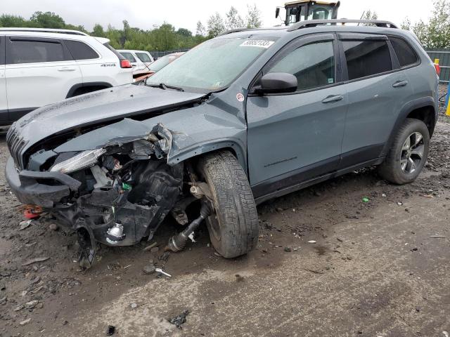 1C4PJMBS6EW134839 - 2014 JEEP CHEROKEE TRAILHAWK 灰色 照片 1