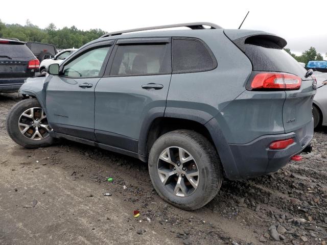 1C4PJMBS6EW134839 - 2014 JEEP CHEROKEE TRAILHAWK GRAY photo 2