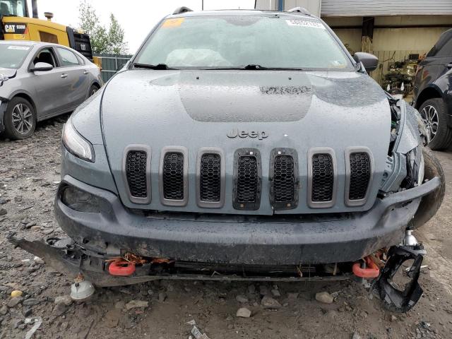 1C4PJMBS6EW134839 - 2014 JEEP CHEROKEE TRAILHAWK 灰色 照片 5