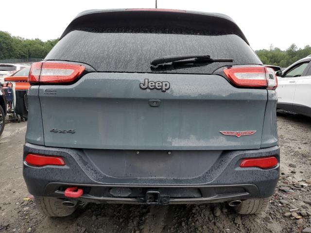 1C4PJMBS6EW134839 - 2014 JEEP CHEROKEE TRAILHAWK GRAY photo 6